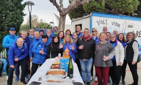 Vent d'estrop Vogadors de Cambrils celebra la sortida de Sant Silvestre