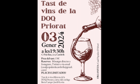 El Casal Popular el Polvorí acull demà un tast de vins de la DOQ Priorat