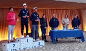 Miguel Garcia, del CNCB, guanya la IX Guíxols Cup d'Ilca 4 i Joan Fargas queda tercer