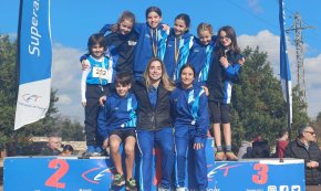 Cinc podis del Club Atletisme Cambrils al cros escolar de La Canonja