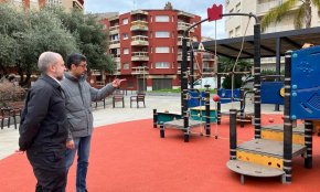 Reparen el parc de la plaça de la Concòrdia i diferents carrers del municipi