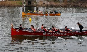 El Club Rem Cambrils participa al VIII Descens del Meandre a Flix (Galeria fotogràfica)