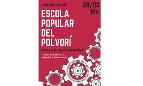 L'Escola Popular del Polvorí, el nou projecte del Casal Popular 