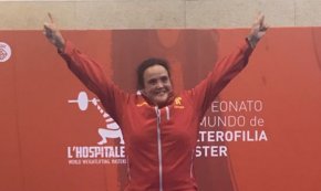 La cambrilenca Encarna García queda 5ª del món en halterofília