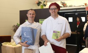 David Ortega i Biel Jaramillo, guanyadors del concurs de cuina «La mar i l'horta als fogons»