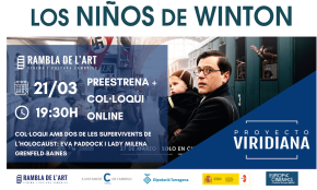 El cinema Rambla de l'Art preestrenarà aquest dijous 'Los niños de Winton'