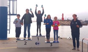 Martina Graus, regatista del Club Nàutic Cambrils, copsa els pòdiums de la 3a Easter Cup