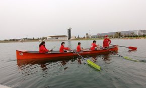 L'equip infantil masculí del Club Rem Cambrils queda quart al campionat de Catalunya de batel