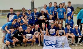 Sis medalles per als Vogadors Vent d'Estrop al campionat de Catalunya de batel (Conté galeria fotogràfica)