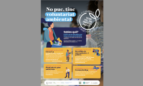 Una jornada Clean Up o una recollida de plàstics a la platja, principals activitats del programa de voluntariat ambiental