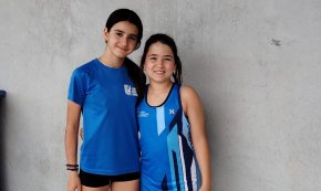 Lola De San José i Martina Gómez participen amb bons resultats al Campionat de Catalunya de Combinades