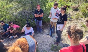 Una excursió per les muntanyes de Prades, a càrrec del Polvorí, recorre la ruta dels maquis de la Partida dels Teixidors