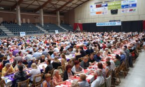 Més de 825 persones participen en l'Homenatge a la Vellesa (Conté galeria fotogràfica)