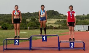 Lola de San José, campiona de Catalunya sub12 en llançament de javalina