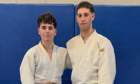 Els judokes Dídac Álvarez i Abdhala Rachedi participen en la competició per optar al cinturó negre