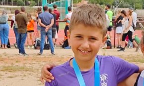 Medalla de bronze per al cambrilenc Thiago Silva als 1.000 metres marxa del campionat de Catalunya sub10