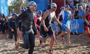 Sergi Lasheras i Isabel Gómez dominen el Mini Oliva Motor Triatló de Cambrils 2024 (Conté galeria fotogràfica)