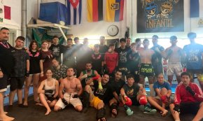 Jornada d'entrenaments i combats a Valls amb la participació del Club Muaythai i Boxa Cambrils