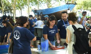 Gresca i retrobament en el vermut dels Mariners i Marineres
