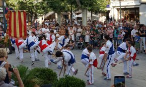 Exhibició de les entitats a la cercavila de la Festa Major de Sant Pere (Galeria)