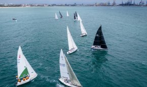 L'embarcació Món de l'Ona II del Club Nàutic Cambrils, vencedora del Trofeo S.M. La Reina en classe ORC3