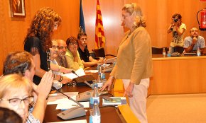 Marta Borràs, nova regidora del consistori en substitució de Ramon Llobet