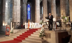La Missa de la Diada recorda el Cardenal Vidal i Barraquer a la Basílica de Santa Maria del Mar de Barcelona