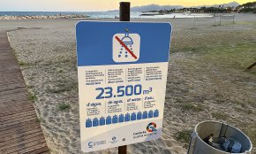 La comparativa de l'estalvi d'aigua i la dimensió de la Torre del Port marca la campanya de platges més sostenibles