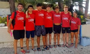 Deu nedadors del Cambrils Club Natació participen a la Travessia de La Pineda