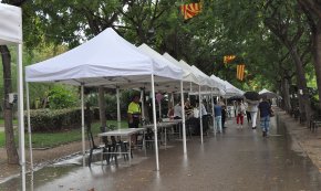 La pluja obliga a suspendre la XI Mostra d'Entitats