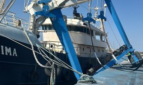 Ensurt al varador del port de Cambrils