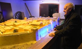 El Cambrils del segle XVII en una maqueta
