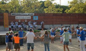 El Parc del Pescador acull el 42è Aplec de Sardanes, aquest any sense inclemències meteorològiques