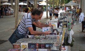 La Fira Disc atrau joves amants de la música i col·leccionistes veterans