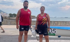 El Club Rem Cambrils fa valer la seva progressió al campionat d'Espanya de Rem de Mar a Getxo