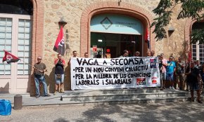 L'assemblea de treballadors de Secomsa reactiva la convocatòria de vaga al Baix Camp sense afectació a Cambrils ni a Reus