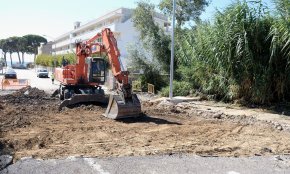 Comencen els treballs per integrar l'espai de l'antiga via en la trama urbana de Cambrils