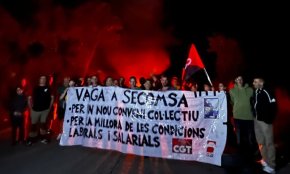 «Victòria històrica» per a la plantilla de Secomsa després de 25 dies de vaga