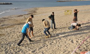 En busca del niu de les tortugues