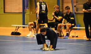 Les goteres del pavelló condicionen l'activitat esportiva del cap de setmana