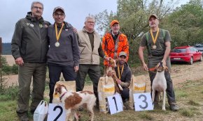 El cambrilenc Àlex Llaveria i la seva gossa Triana es proclamen campions provincials de caça menor amb gos 2024