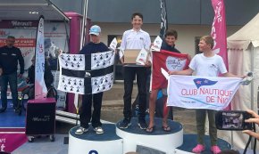 Joan Domingo es proclama vencedor de l'Opti Cup Cap d'Agde a França