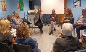 L’escriptor osonenc Ferran Garcia Moreno i la seva obra Guilleries, al Club de Lectura Adult