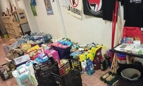 El Polvorí ja ha enviat al País Valencià dues furgonetes amb material pels afectats de la DANA