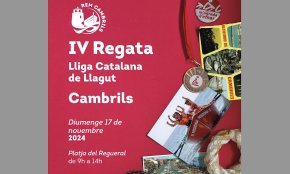 Cambrils acollirà, aquest diumenge, la IV Regata de la Lliga Catalana de Llagut