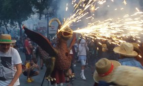 La Farnaqueta participa al Correfoc Petit de les Festes de Santa Tecla de Tarragona