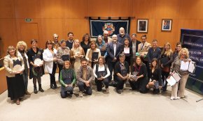Queralt Osorio i Asunción Grifoll recullen el premi a l’excel·lència i el premi especial, respectivament, del 10è Festival Internacional d'Art Geoje