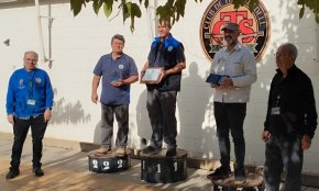 Bon paper de Jesús Arribas i Héctor Vila, del Club de Tir Olímpic, al Trofeu de Fusellers de Sabadell