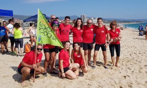 Rem Cambrils participa a una regata a Mataró per a la conservació de la posidònia