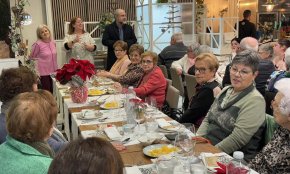 Els Amics de la Gent Gran celebren el seu tradicional Dinar de Nadal